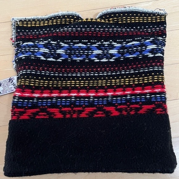 Merkley Headgear Vintage Pure Wool Colorful Trapeze Ski Beanie Hat main image 7